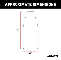 ARIES Seat Defender 58-in x 23-in Camo Waterproof Universal Bucket Car Seat Cover Protector - 3142-20