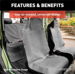 ARIES Seat Defender 58-in x 23-in Camo Waterproof Universal Bucket Car Seat Cover Protector - 3142-20