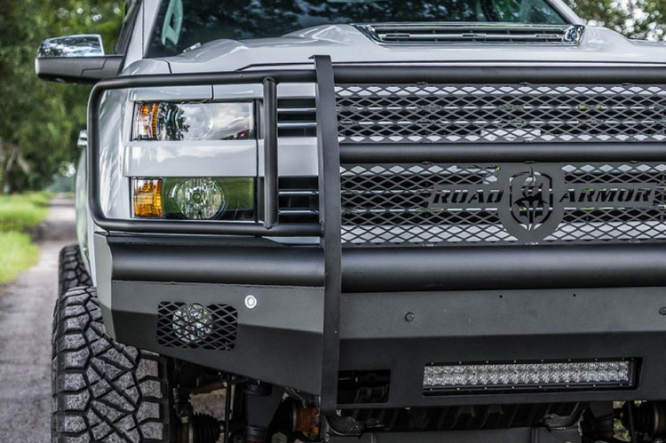 Road Armor Vaquero Front Non-Winch Bumper Full Guard 2015-2019 Chevrolet 2500 3500 - 315VF6B