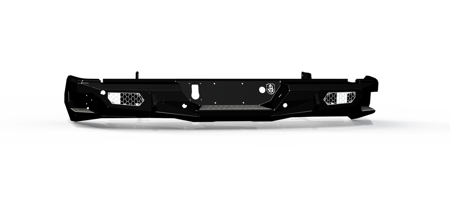 Road Armor Chevrolet and GMC 2500 3500 2020-2025 Evolution Rear Bumper - Road Armor - 3202ER0B