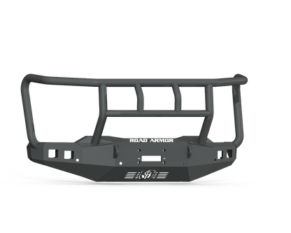 Road Armor Stealth Front Winch Bumper Titan II Guard 2020-2023 Chevrolet 2500 3500 - 3202F2B