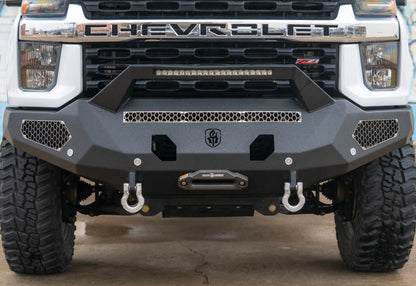 Road Armor Chevy 2500 3500 2020-2023 Evolution Front Winch Bumper Sheet Metal Pre-Runner - 3202EF3B