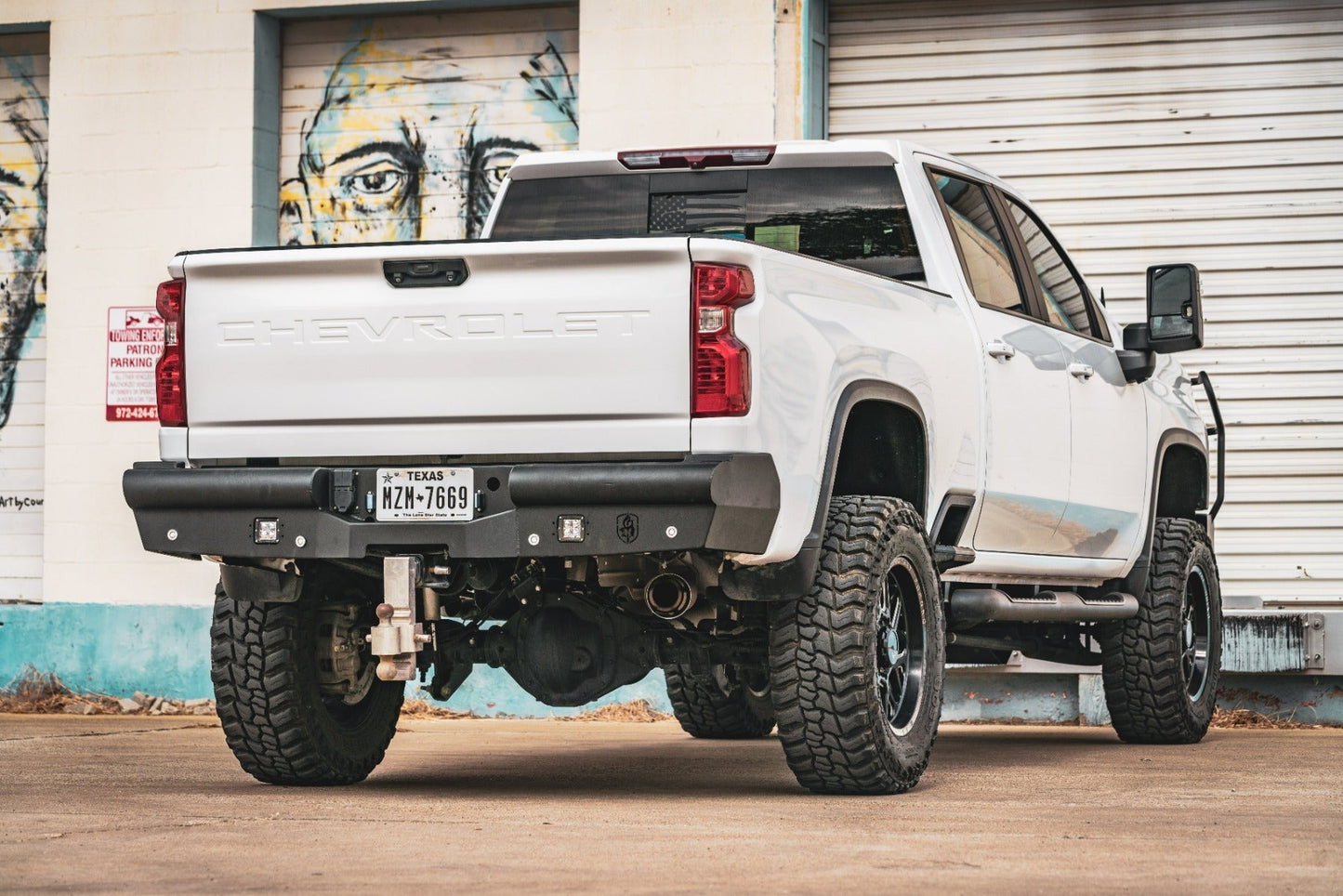 Road Armor Vaquero Rear Bumper 2020-2026 Chevrolet and GMC 2500 3500 - 3202VR0B