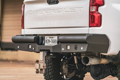 Road Armor Vaquero Rear Bumper 2020-2026 Chevrolet and GMC 2500 3500 - 3202VR0B