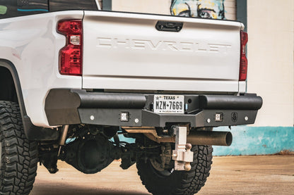 Road Armor Vaquero Rear Bumper 2020-2026 Chevrolet and GMC 2500 3500 - 3202VR0B