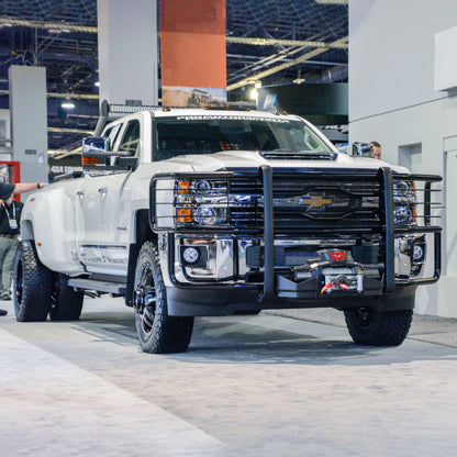 Luverne Prowler Max Black Steel Grille Guard, Select GMC Sierra 1500