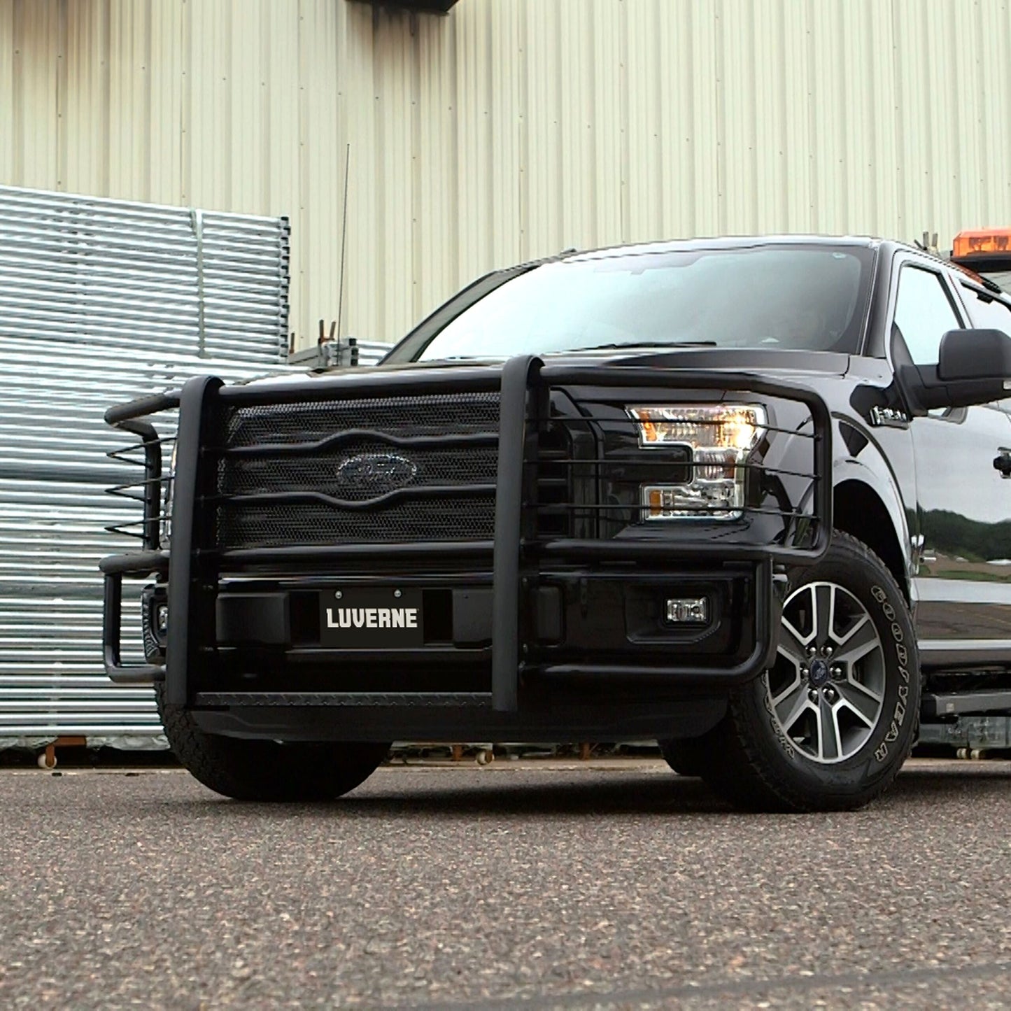 Luverne Prowler Max Black Steel Grille Guard (No Brackets)