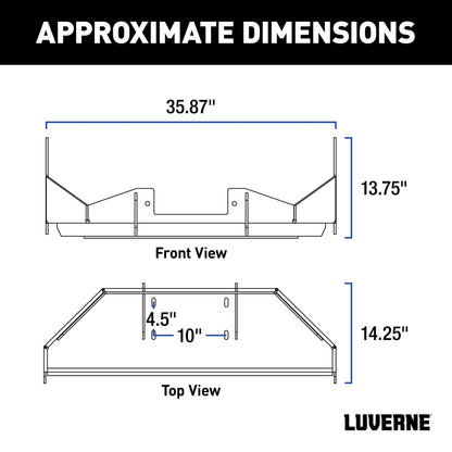 Luverne Prowler Max Winch Mounting Platform, 16,500 lbs, Select Ford F-150