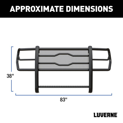 Luverne Prowler Max Black Steel Grille Guard, Select Ford F-250 to F-550 Super Duty