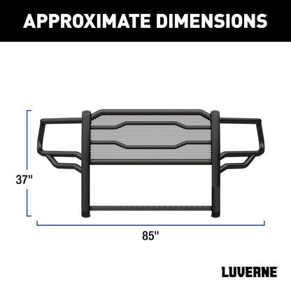 Luverne Prowler Max Black Steel Grille Guard, Select Ram 2500, 3500, 4500, 5500