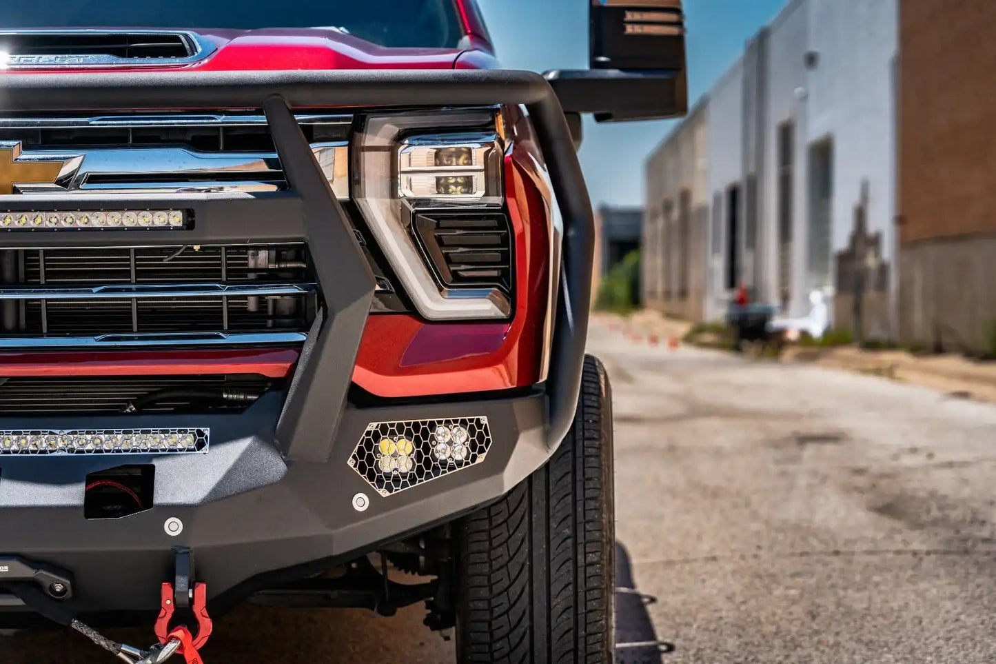Road Armor Chevrolet 2500 3500 2024-2026 Evolution Front Winch Bumper Reaper - 3242EF7B