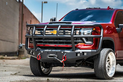 Road Armor Stealth Front Winch Bumper Titan II Guard 2024-2026 Chevrolet 2500 3500 - 3242F2B