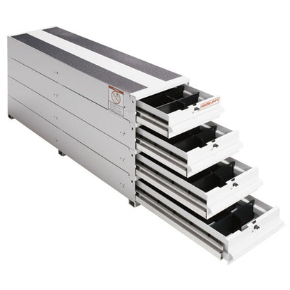 Itemizer® Van Drawer Unit, Stacked, 49in X 12.25in X 23.5in