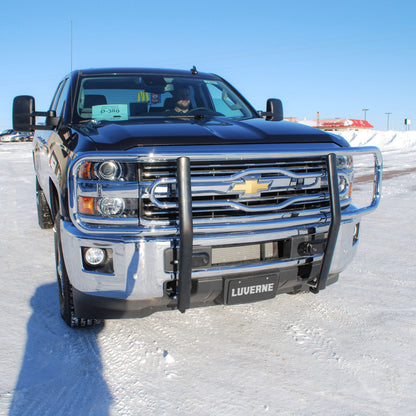 Luverne Chrome Steel 2" Tubular Grille Guard, Select Silverado, Sierra 2500, 3500 HD