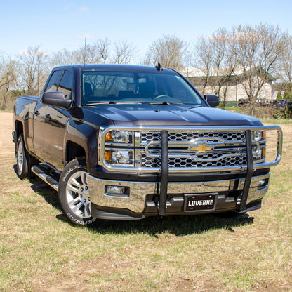 Luverne Chrome Steel 2" Tubular Grille Guard, Select Chevy Silverado, GMC Sierra 1500