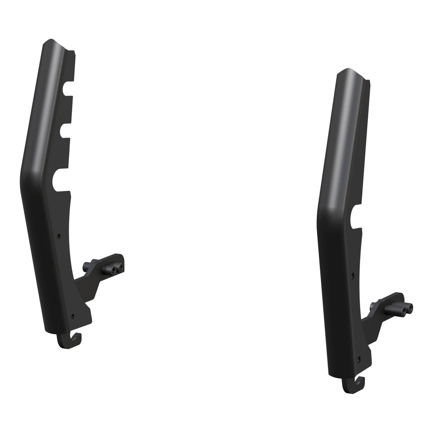 Luverne Black Steel 2" Tubular Grille Guard Upright Package