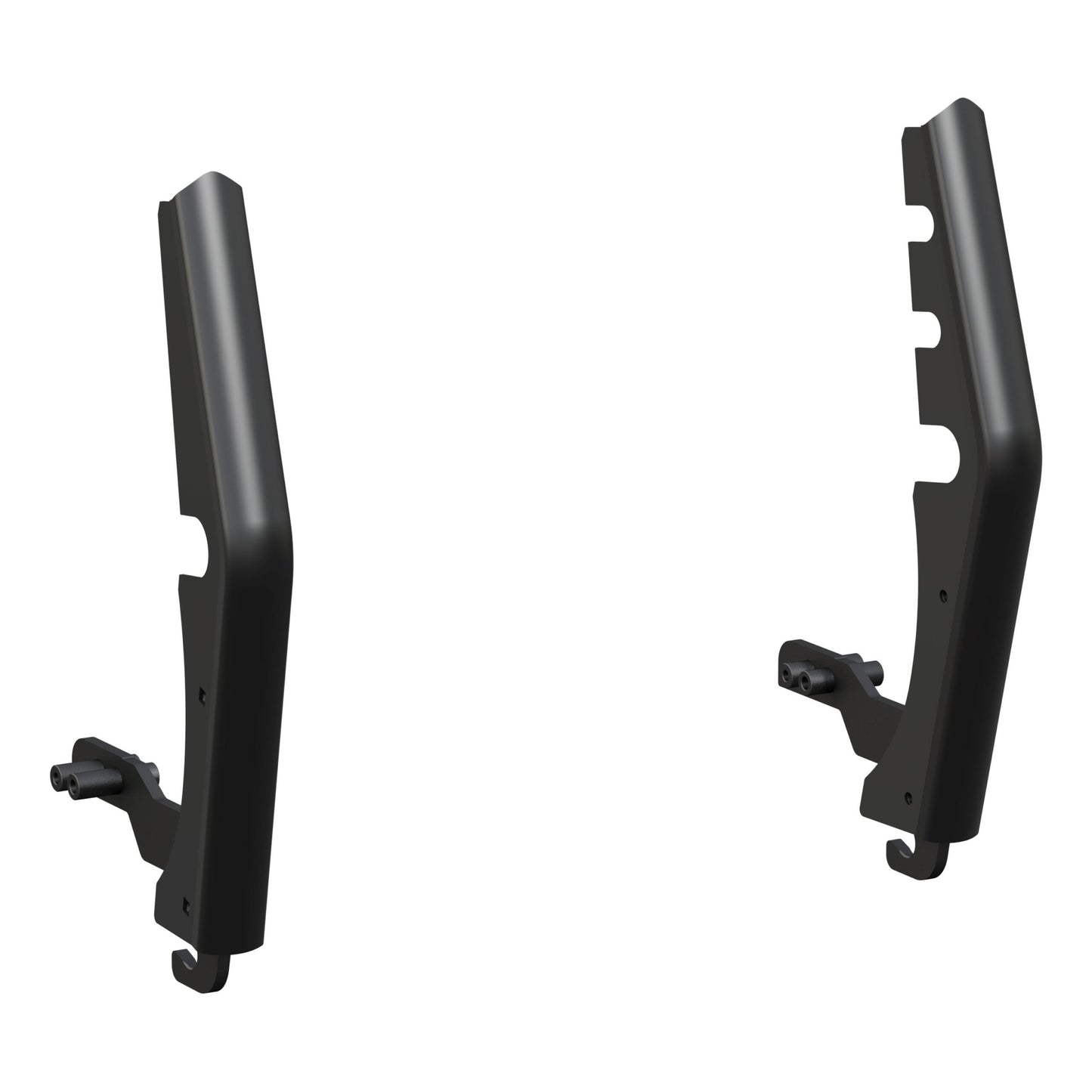 Luverne Black Steel 2" Tubular Grille Guard Upright Package