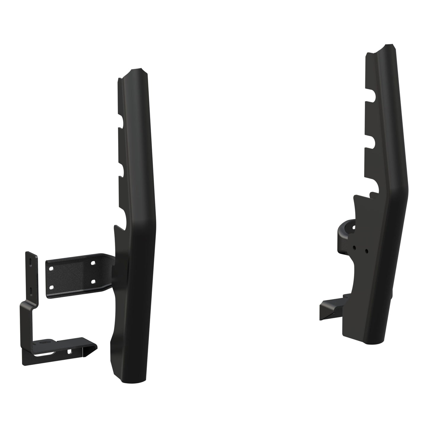 Luverne Black Steel 2" Tubular Grille Guard Upright Package