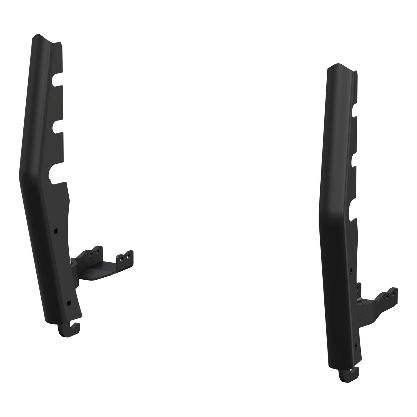 Luverne Black Steel 2" Tubular Grille Guard Upright Package