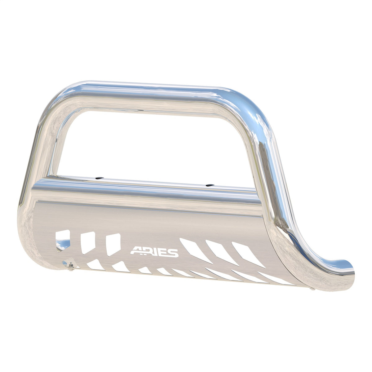 ARIES 3-in Polished Stainless Steel Bull Bar for Chevrolet/GMC Sierra 1500 Limited, Silverado/Sierra 1500 (2019-2022) - 35-4017