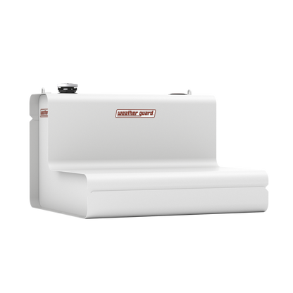 Weather Guard L-Shape Transfer Tank - 50 Gallon, White - 350-3-03