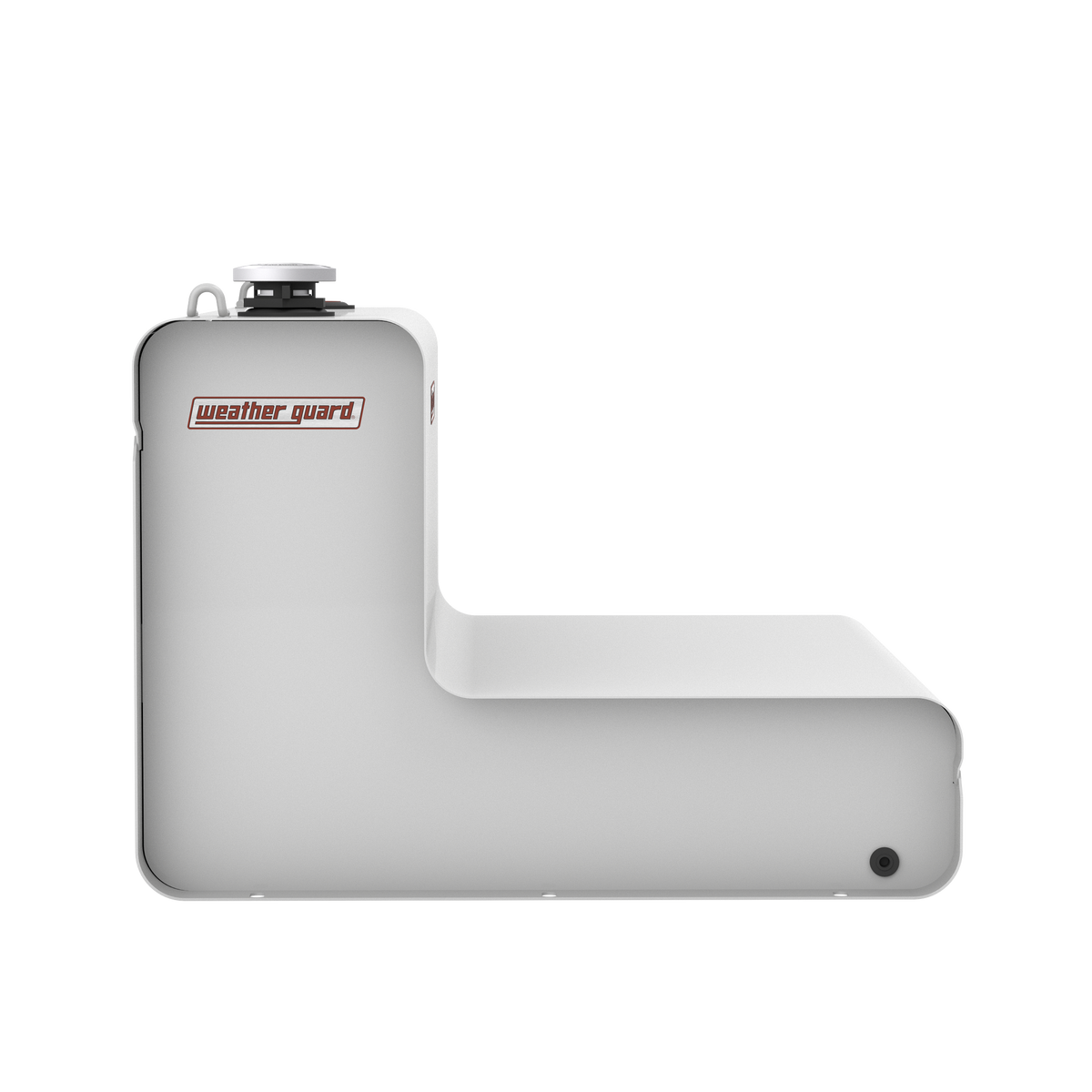 Weather Guard L-Shape Transfer Tank - 50 Gallon, White - 350-3-03