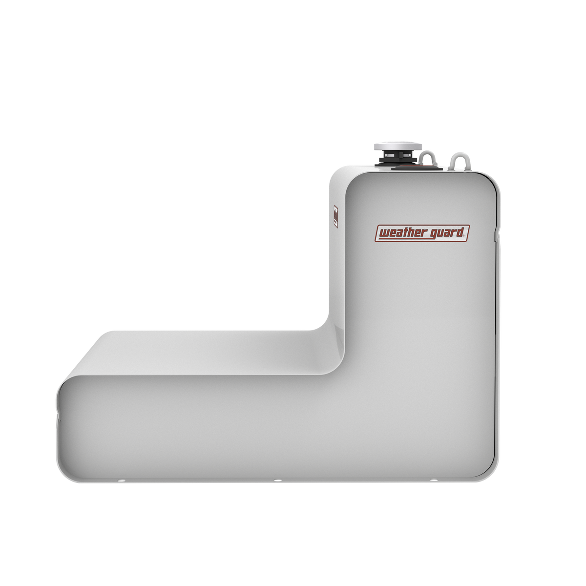 Weather Guard L-Shape Transfer Tank - 50 Gallon, White - 350-3-03