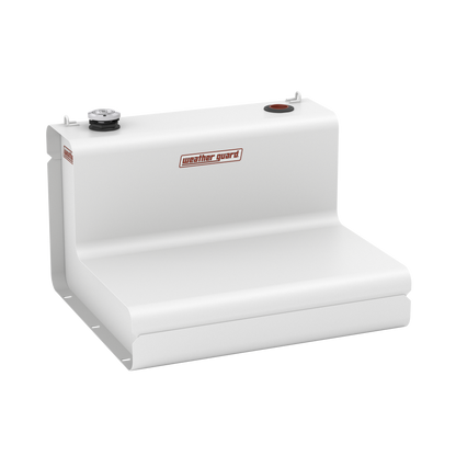 Weather Guard L-Shape Transfer Tank - 50 Gallon, White - 350-3-03