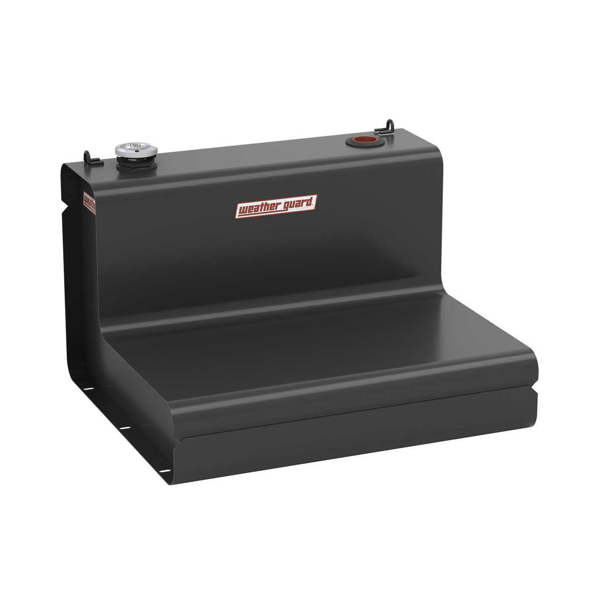 Weather Guard L-Shape Transfer Tank - 50 Gallon, Matte Black - 350-52-03