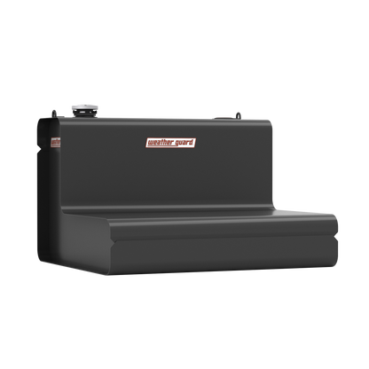 Weather Guard L-Shape Transfer Tank - 50 Gallon, Matte Black - 350-52-03