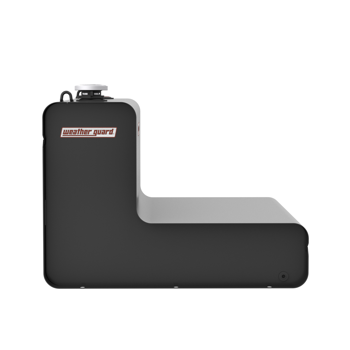 Weather Guard L-Shape Transfer Tank - 50 Gallon, Matte Black - 350-52-03