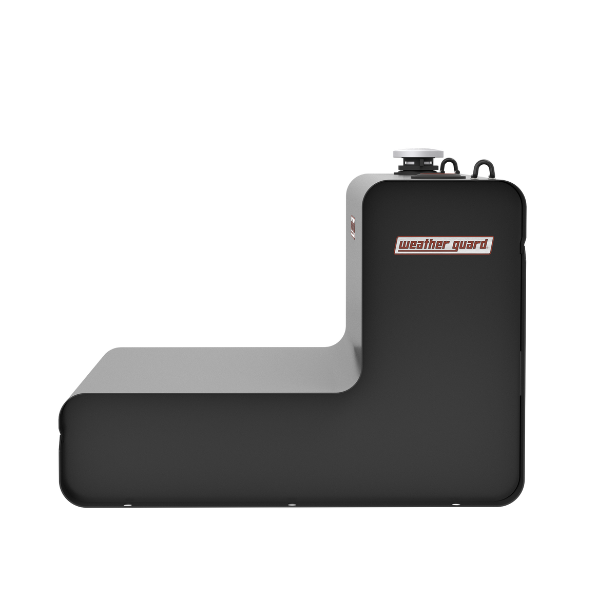 Weather Guard L-Shape Transfer Tank - 50 Gallon, Matte Black - 350-52-03