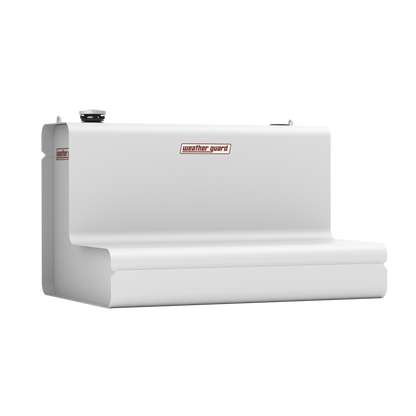 Weather Guard L-Shape Transfer Tank - 75 Gallon, White - 352-3-03