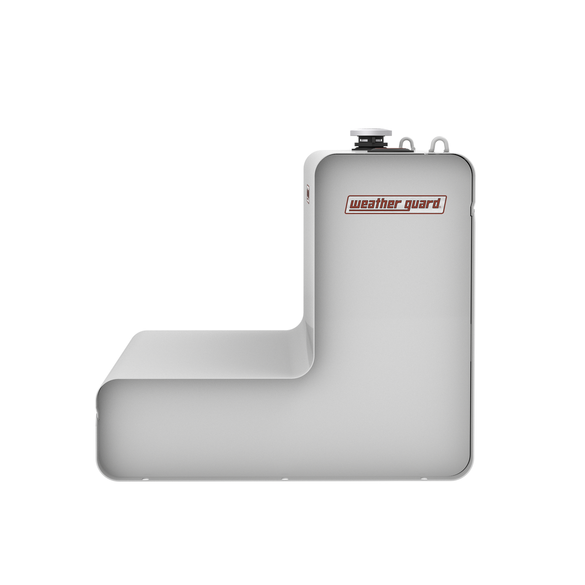 Weather Guard L-Shape Transfer Tank - 75 Gallon, White - 352-3-03