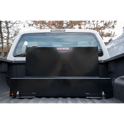 Weather Guard 75-Gallon L-Shape Steel Transfer Tank Gloss Black 352-5-02