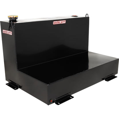 Weather Guard 75-Gallon L-Shape Steel Transfer Tank Gloss Black 352-5-02