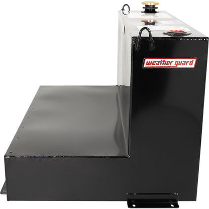 Weather Guard 75-Gallon L-Shape Steel Transfer Tank Gloss Black 352-5-02