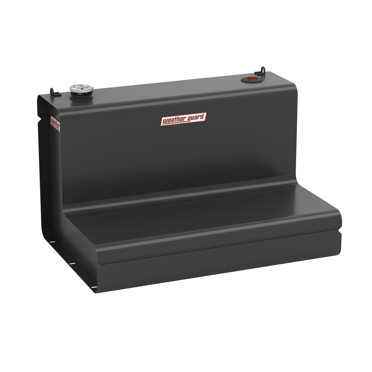 Weather Guard L-Shape Transfer Tank - 75 Gallon, Matte Black - 352-52-03