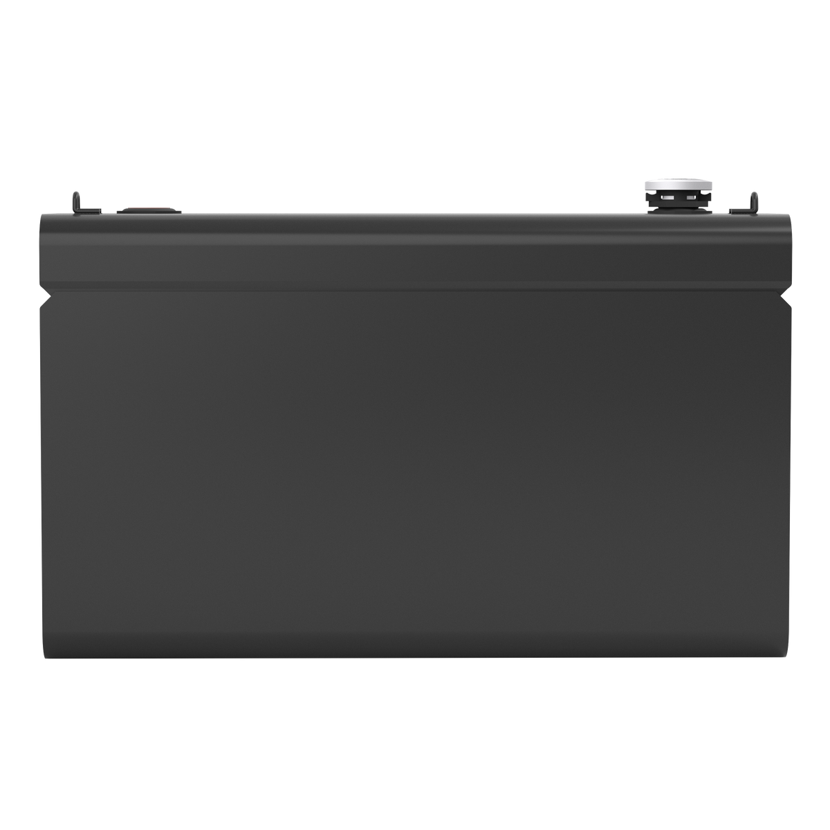 Weather Guard L-Shape Transfer Tank - 75 Gallon, Matte Black - 352-52-03