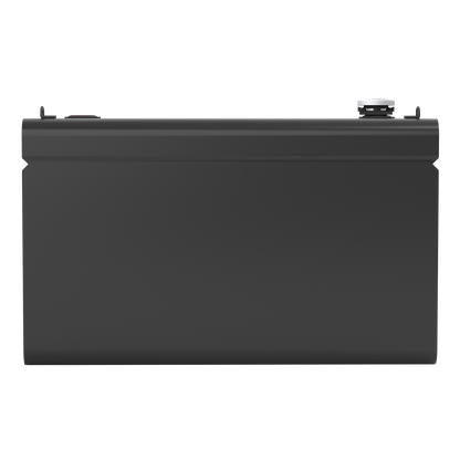 Weather Guard L-Shape Transfer Tank - 75 Gallon, Matte Black - 352-52-03