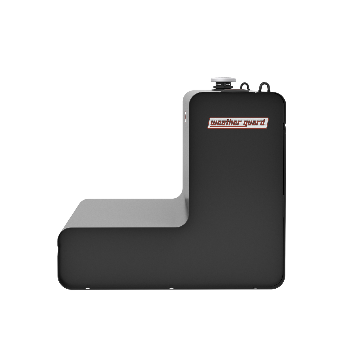 Weather Guard L-Shape Transfer Tank - 75 Gallon, Matte Black - 352-52-03