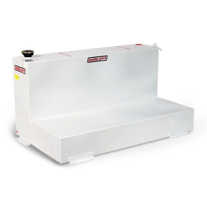 Weather Guard 90-Gallon L-Shape Steel Transfer Tank White 354-3-02