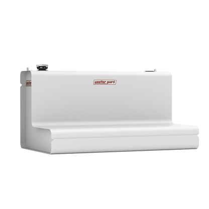 Weather Guard L-Shape Transfer Tank - 86 Gallon, White - 354-3-03