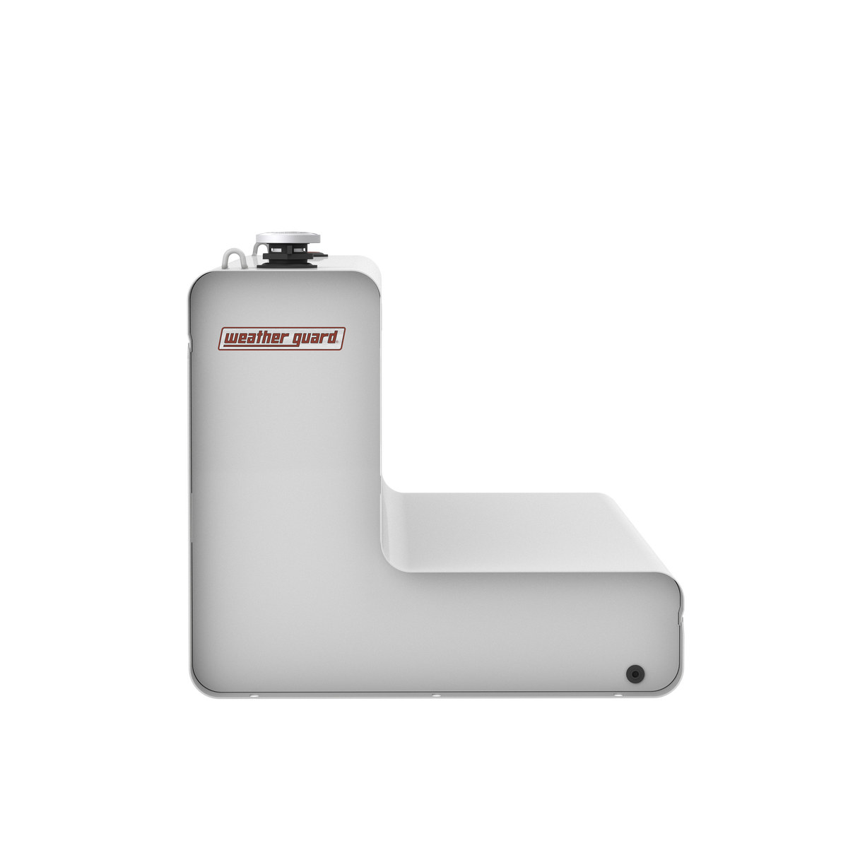 Weather Guard L-Shape Transfer Tank - 86 Gallon, White - 354-3-03