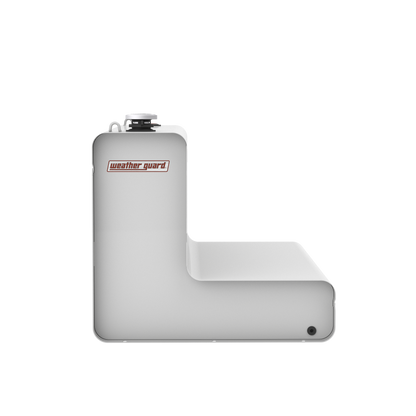 Weather Guard L-Shape Transfer Tank - 86 Gallon, White - 354-3-03