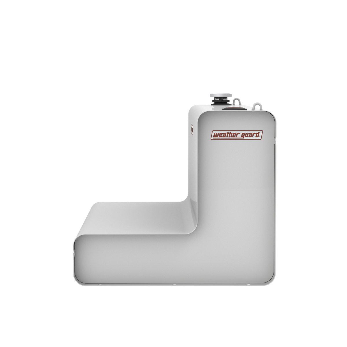 Weather Guard L-Shape Transfer Tank - 86 Gallon, White - 354-3-03
