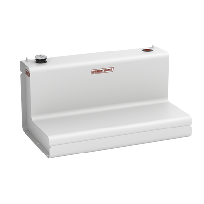 Weather Guard L-Shape Transfer Tank - 86 Gallon, White - 354-3-03