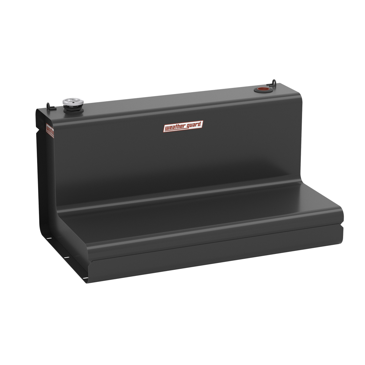 Weather Guard L-Shape Transfer Tank - 86 Gallon, Matte Black - 354-52-03