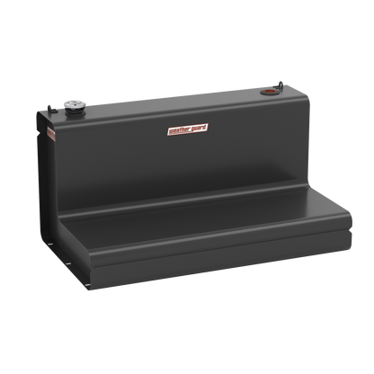 Weather Guard L-Shape Transfer Tank - 86 Gallon, Matte Black - 354-52-03