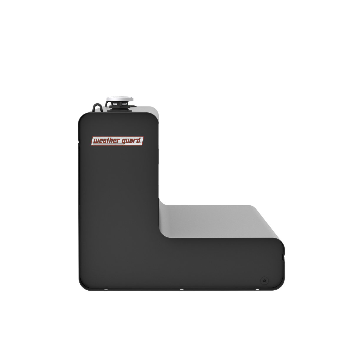 Weather Guard L-Shape Transfer Tank - 86 Gallon, Matte Black - 354-52-03